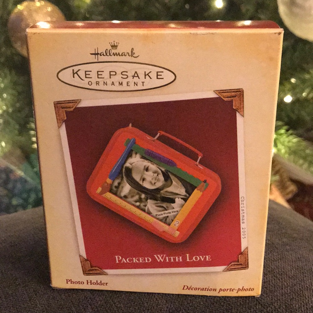 Hallmark Keepsake Ornament “Packed with Love”